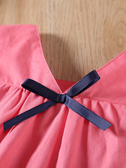 Baby Girls Ruffle Sleeve Dress for Summer