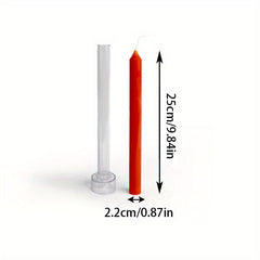 DIY Plum Rod Fine Tooth Candle Mold
