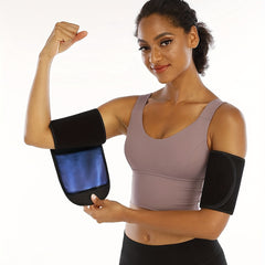 Arm Trimmers For Women Sauna Sweat Arm Bands Adjustable Pair