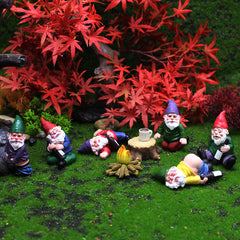 Drunken Gnomes Dwarf Garden Decor Outdoor Decorations Gift For Women