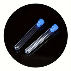 50pcs Disposable Plastic Test Tubes for Experiment Research