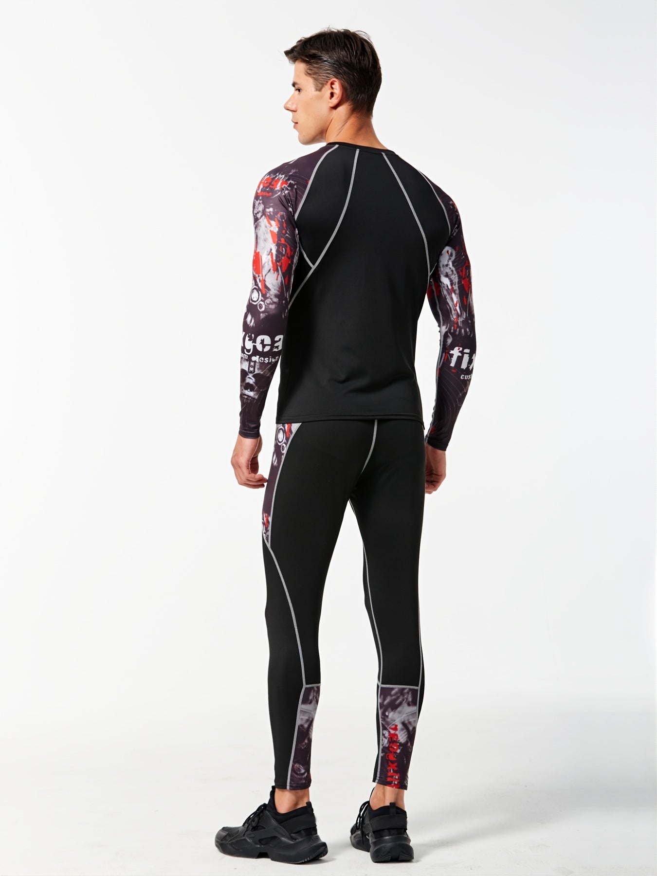 Men's Quick Dry Fitness Suit for Basketball Running Yoga