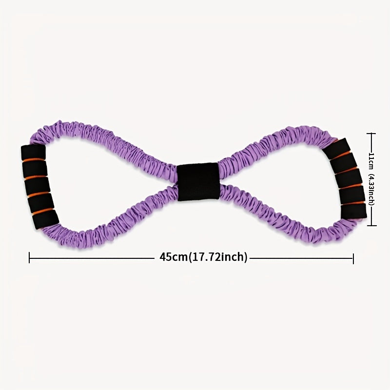 8 Shaped Yoga Resistance Tension Rope for Home Fitness