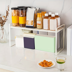 Retractable Storage Shelf Inner Partition Layer Shelf Cabinet