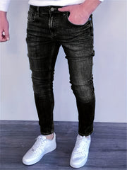 Men's Slim Denim Pants for Spring Summer