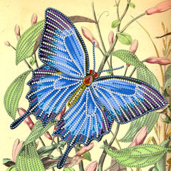 Butterfly Pattern Diamond Painting Kit - DIY 5D Diamond Art Kit