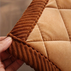 Wide Cotton Lounge Chair Cushion Universal Anti-slip