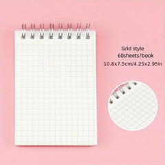 60 Sheets Sticky Planner Memo Book Portable Week Schedule Daily Notepad