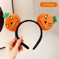 Halloween Hair Hoop Pumpkin Hair Accessories For Girls Teens
