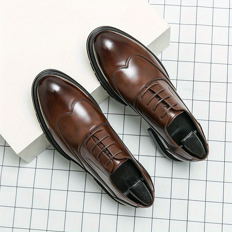Men's Lace Up Formal Business Shoes Low Top Classic