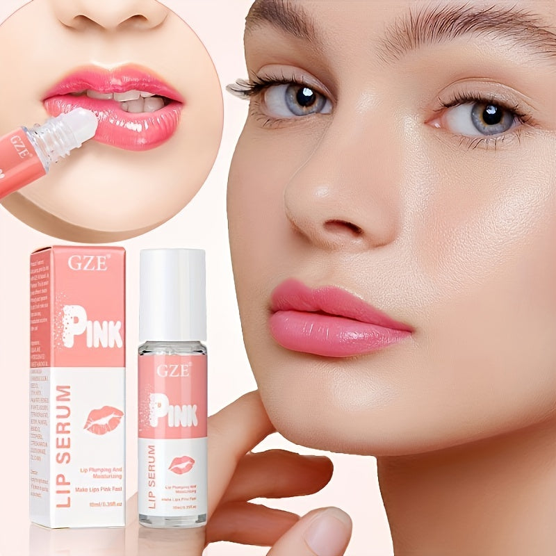 Magic Pink Lip Serum Moisturizing Nourishing Liquid Lipstick