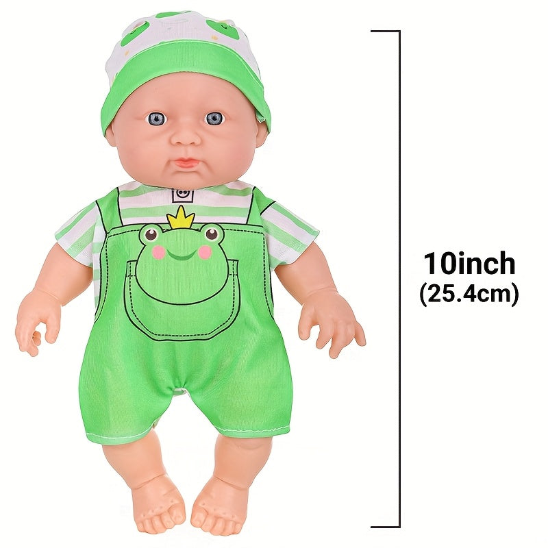 10inch Youngsters Doll with Clothes and Hats - Gift for Kids