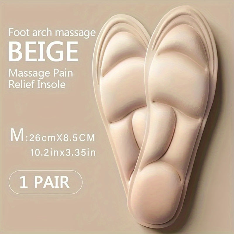 Memory Foam Insoles Arch Support Thickened Material Insoles for Footwear