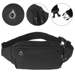 Waterproof Waist Bag for Running and Fitness with Earplug Hole