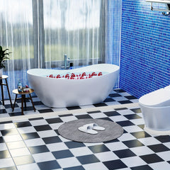 Silicone Bathroom Water Stopper - Prevent Splashing and Flooding
