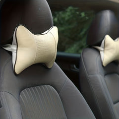 Car Headrest Neck Pillow Massage Breathable Car Seat Bone Pillow