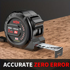High Precision 10.1m Tape Measure Matte ABS Shell Metal Shaft