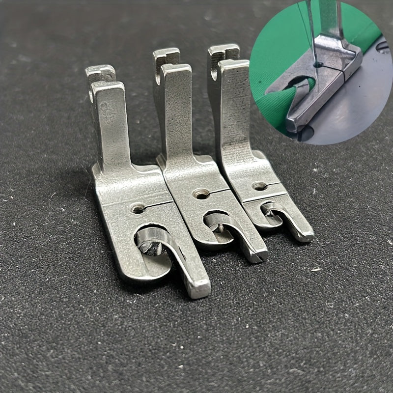 Flat Car Edge Rolling Presser Foot Sewing Accessory