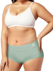 Women's Plus Size Elastic Waistband Comfort Panty