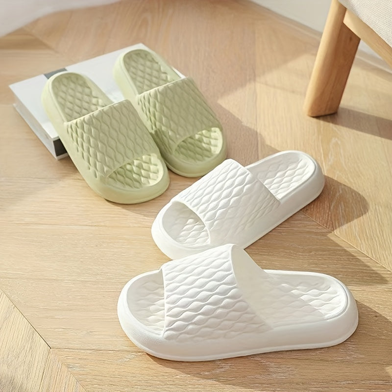 Women's Strappy Back Slides Lightweight Bathroom Shoes