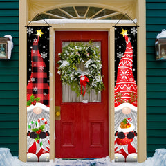 Christmas Porch Couplet Banner Decoration Welcome Banner