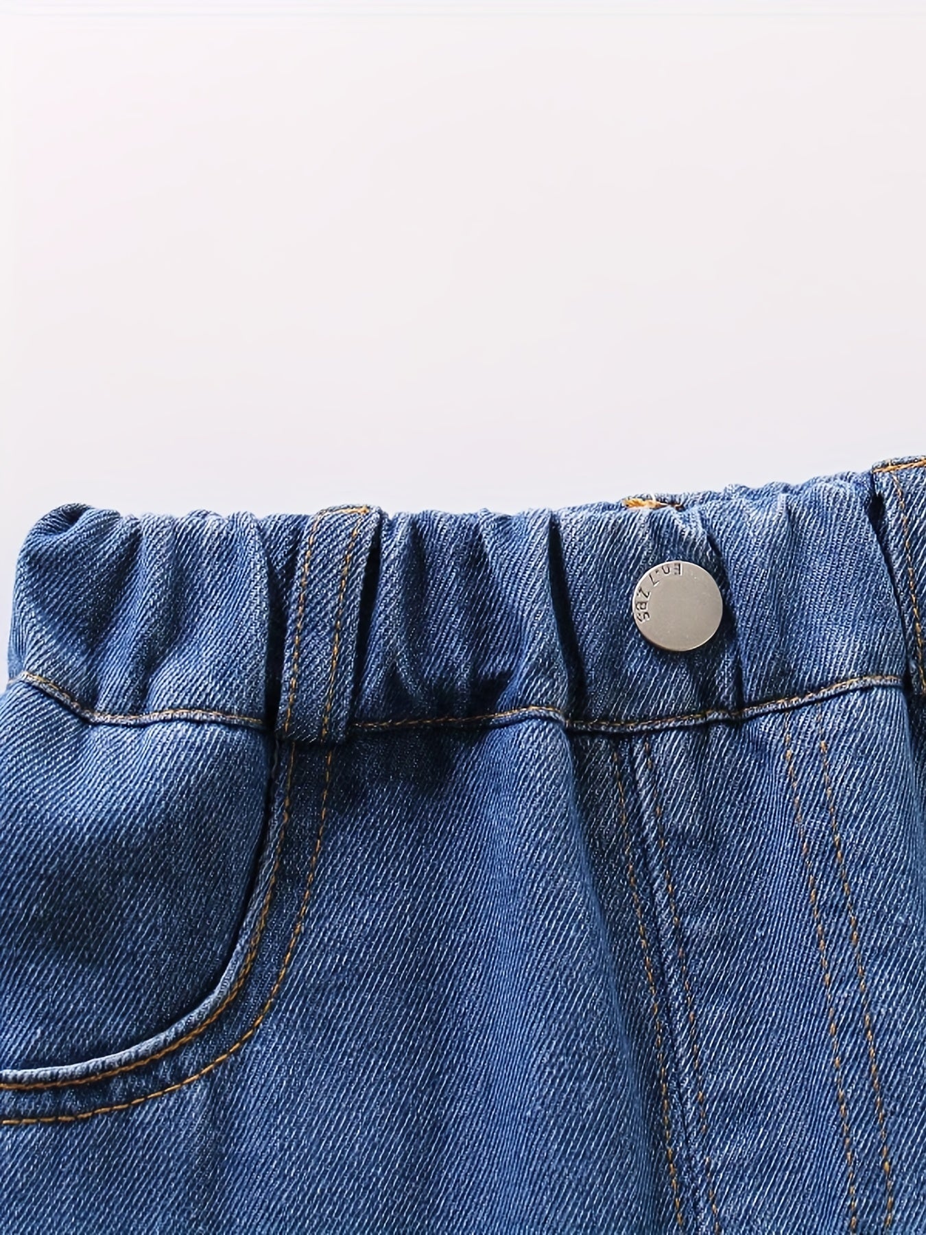 Toddler Boys Gradient Casual Denim Shorts Kids Summer Clothes
