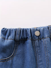 Toddler Boys Gradient Casual Denim Shorts Kids Summer Clothes