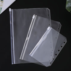 Office Document Bag with Zipper, A5A6A7 Loose leaf Storage