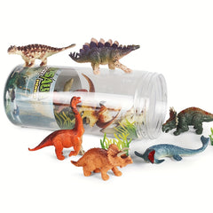 12pcs Mini Dinosaur Animal Set Action Figures Collection Kid Toy