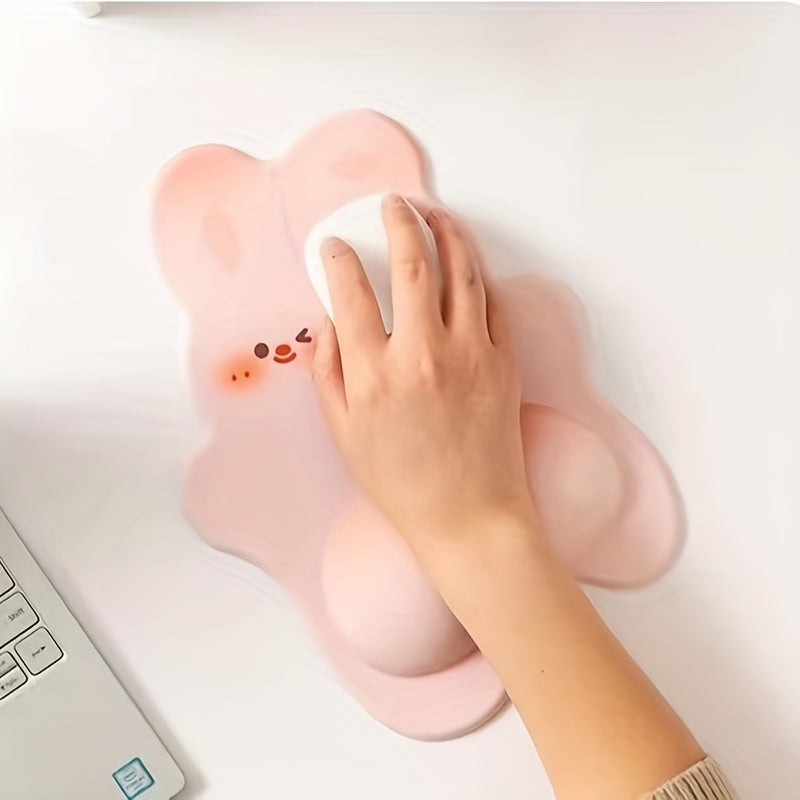 Butt Rabbit Mouse Pad Wrist Pad Office Desk Pad Protect Mouse Wrist