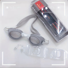 Adult Silicone Swimming Goggles Anti-fog UV Protection Waterproof