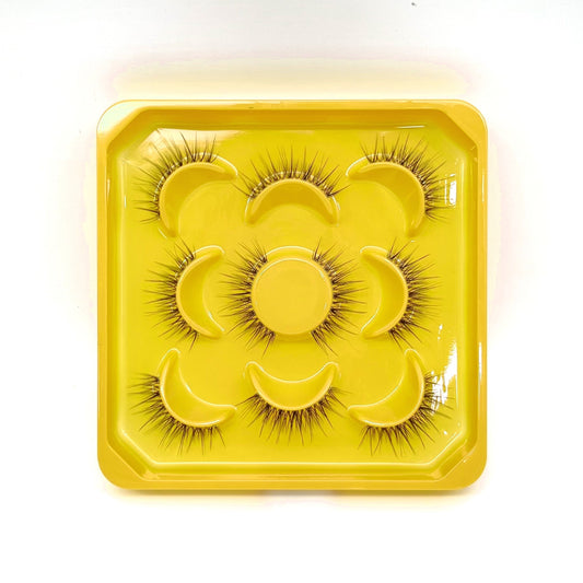 5D Faux Mink Lashes Wispy Soft Natural False Eyelashes 5 Pairs