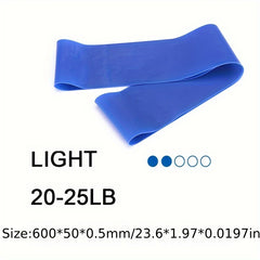 Elastic Yoga Resistance Band Men Women Fitness Tension Strap