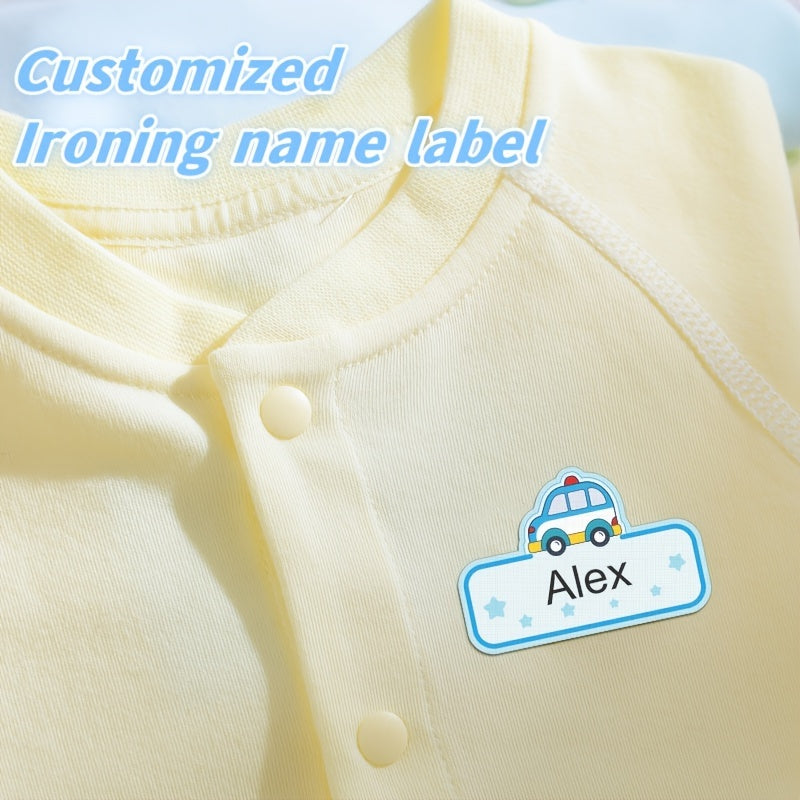 Custom Iron on Name Labels For Clothing - Personalized Marking For Your Items