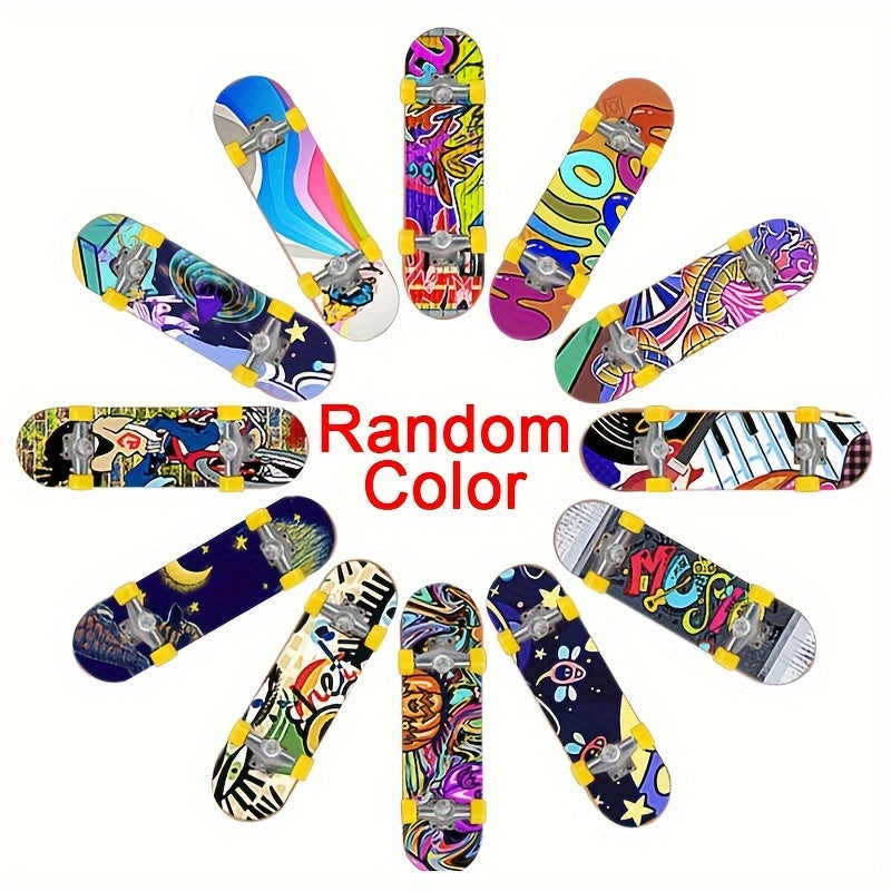 1 Pc Mini Fingerboard Skate Boarding Party Toy Random