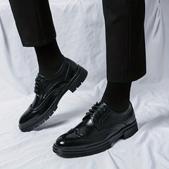Men's Lace Up Brogue Style Formal Shoes