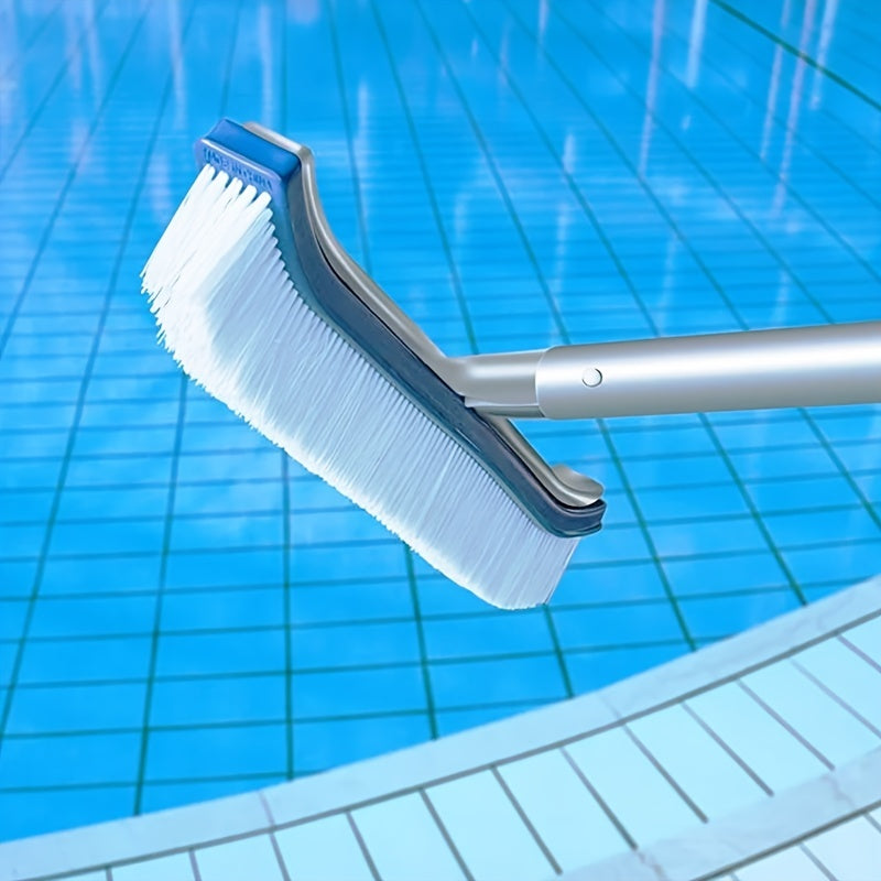 Heavy Duty Pool Brush with Nylon Bristles - Pool Wall Cleaner