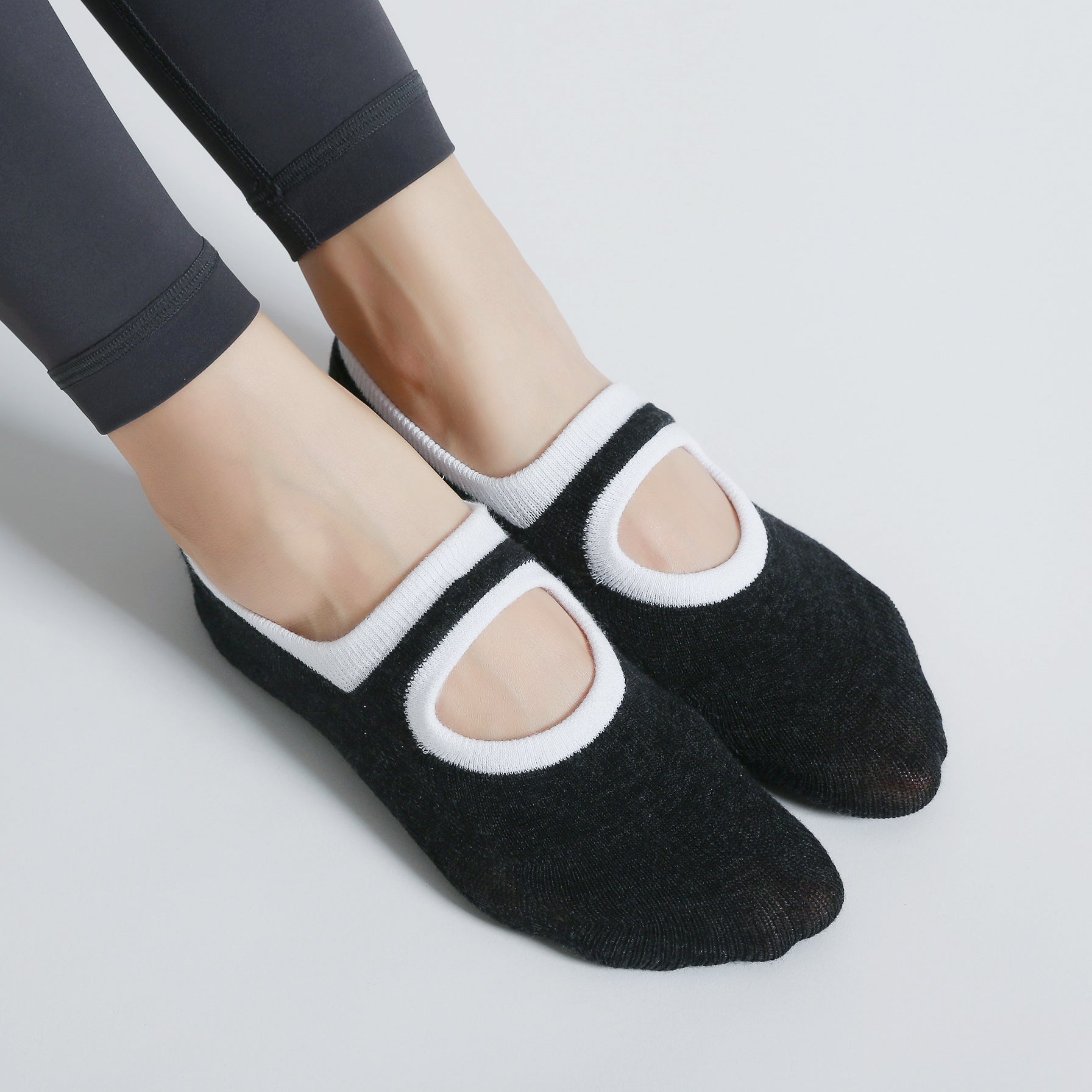Anti Slip Yoga Socks for Pilates Barre Ballet