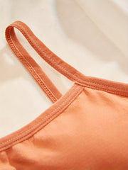 10pcs Letter Print Sports Bras Comfy & Stretch Intimates Women's Lingerie