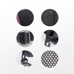 Widen Mesh Yoga Mat Bag, Drawstring Closure