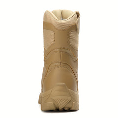 Men's High Top Military Style Hiking Boots Non Slip Lace Up Shoes