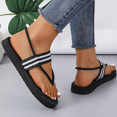 Women's Non-Slip Beach Sandals Soft Bottom Comfortable Elastic Band