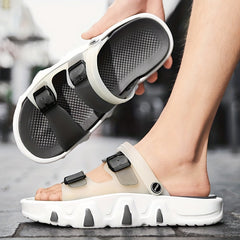 Men's Non Slip Sandals Wear resistant Comfy Beach Shoes Summer