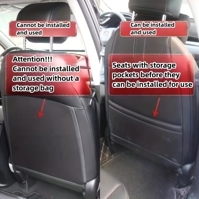 Car Seat Backrest Anti-kick Pad Child Protection Pad Rear Row Universal Pad
