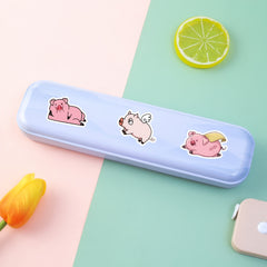 50 Cute Pig Stickers for DIY, Water Bottles, Laptops