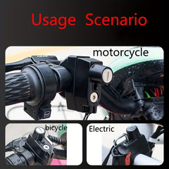 Functional Anti Theft Lock for Motorcycle Helmet