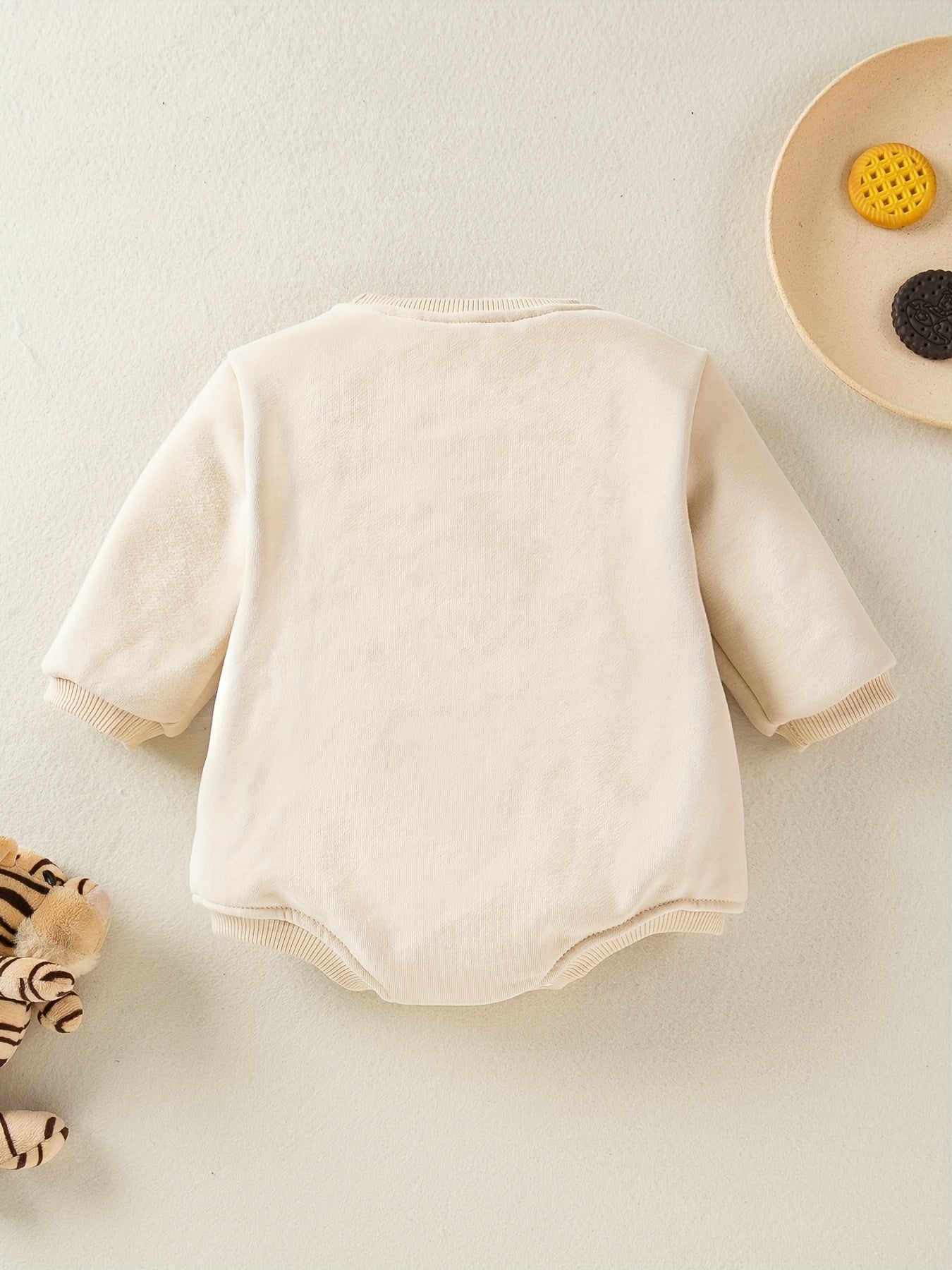 Newborn Infant Long Sleeves Rainbow Sweatshirt Romper