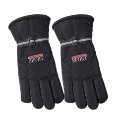 Winter Thermal Touchscreen Full Finger Ski Gloves for Cycling Running Driving