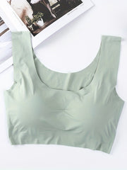 Sexy Sports Bra Sleeveless Workout Tank Top