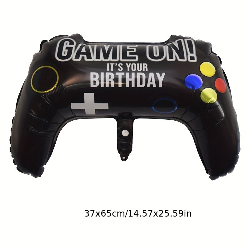 5pcs Game Theme Decorative Balloons Birthday Party Handle Balloons